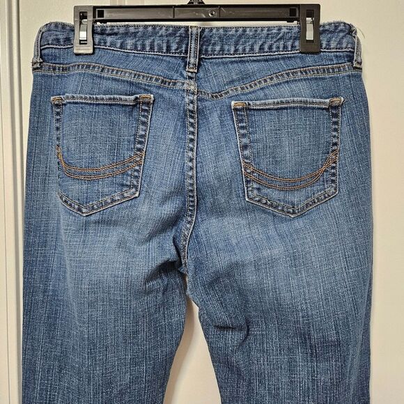 Old Navy Jeans Women's 10 (32x29) Blue The Dreamer Bootcut Mid Rise See Pics - Picture 9 of 10